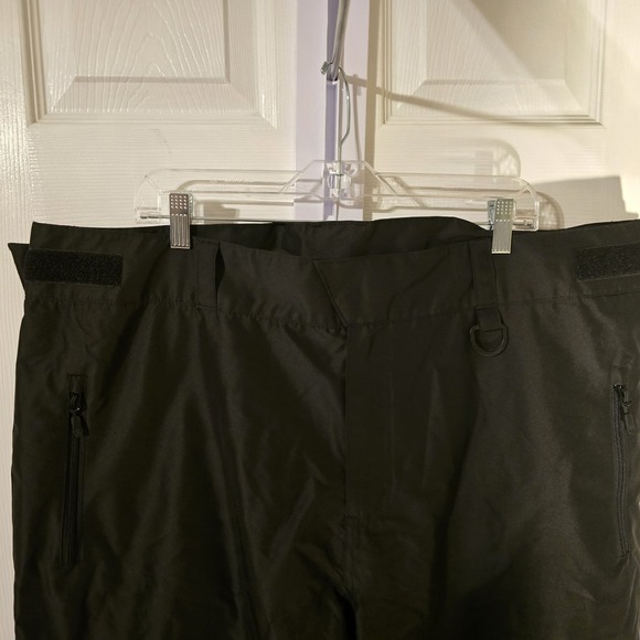 OUTDOOR GEAR Men's Black Straight Leg Winter Snow Ski Pants 2XL - Picture 2 of 7